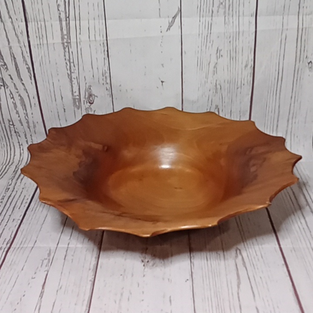 Vintage Large Mid-Century Modern Sweet Gum Bowl
